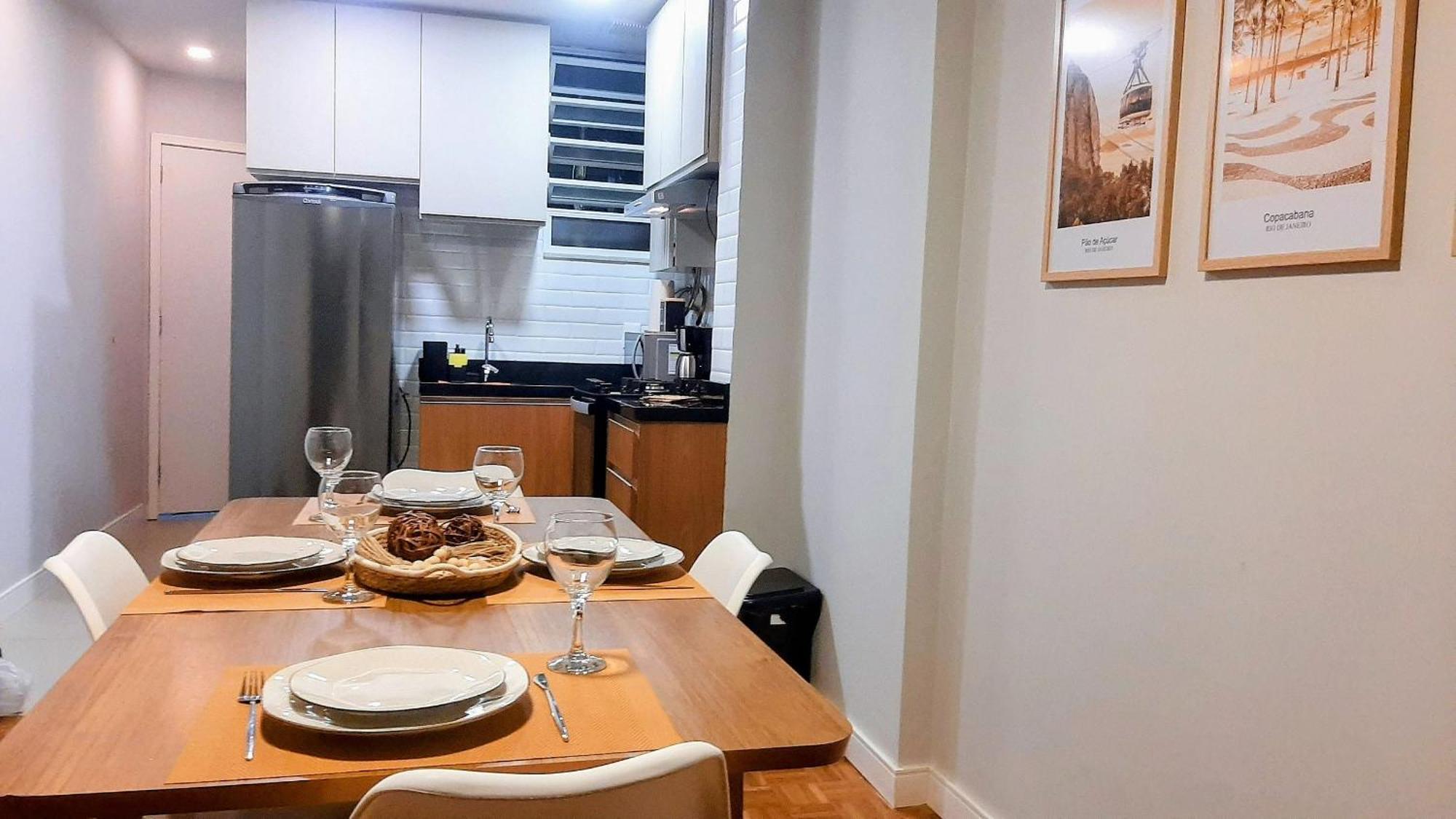 A 2min Da | Copacabana + Portaria 24h Apartamento Río de Janeiro