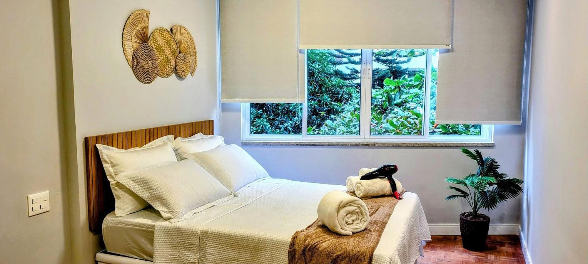 Apartamento A 2min Da | Copacabana + Portaria 24h