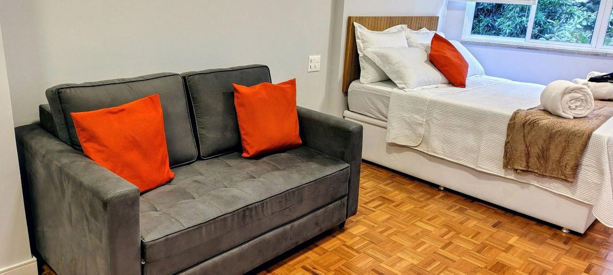 A 2min Da | Copacabana + Portaria 24h Apartment Rio de Janeiro